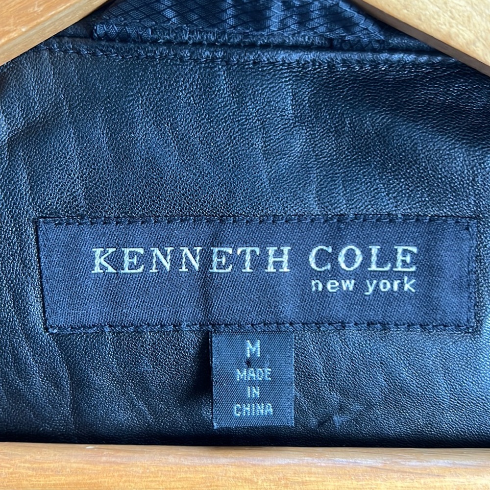 GUC Vintage Kenneth Cole NY Leather Jacket - Picture 3 of 14